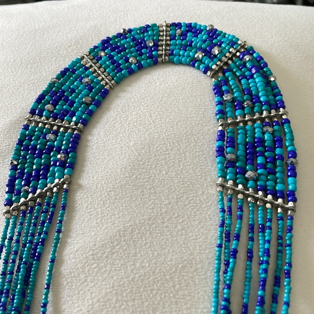 NWT Studio S Beaded Fashion Necklace - Picture 4 of 5